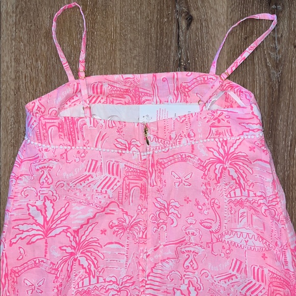 NWT originally $248 Lilly Pulitzer Rosalie Linen Maxi Dress Pennys Playground 2 - Picture 11 of 16